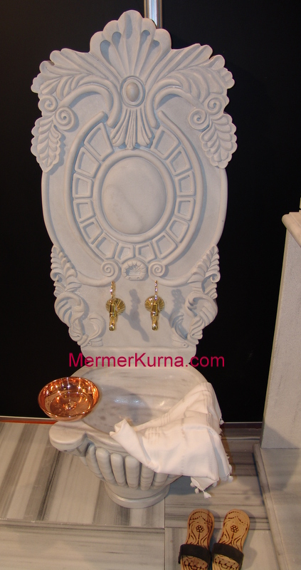 Osmanlı Mermer Hamam Kurnası